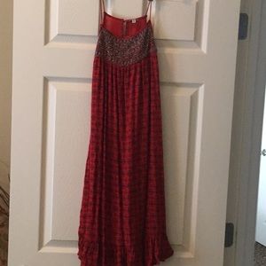 Adorable ruffle hem dress